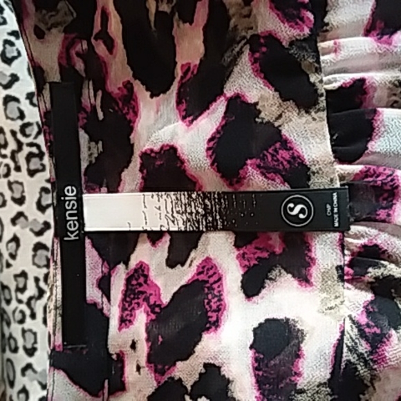 Kensie leopard print blouse - Picture 4 of 8